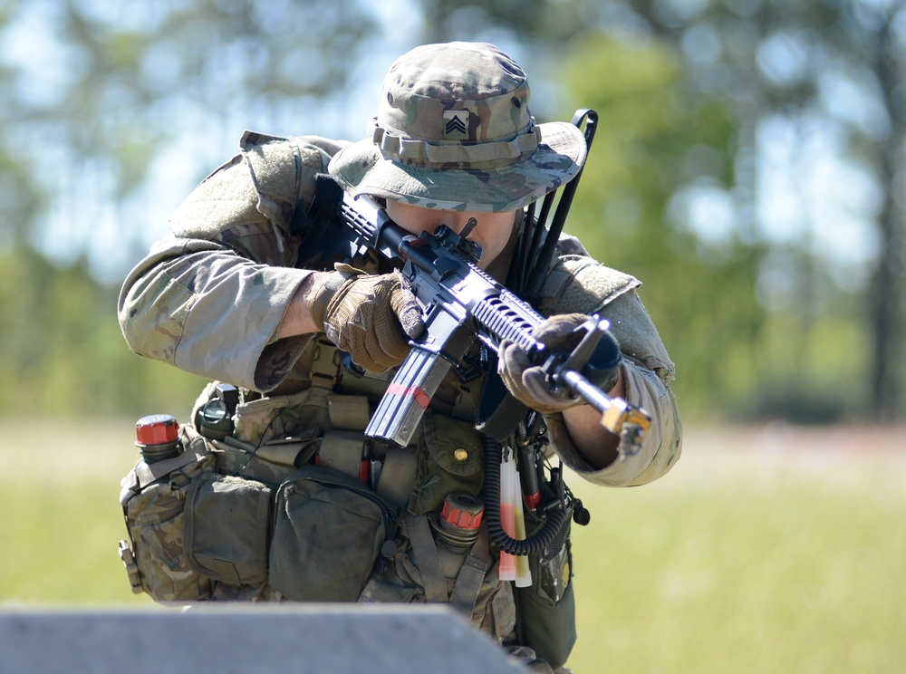 Special Forces Students Undergo Tactical Skills Training