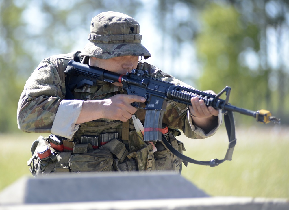 Special Forces Students Undergo Tactical Skills Training