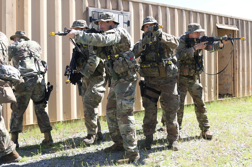 Special Forces Students Undergo Tactical Skills Training