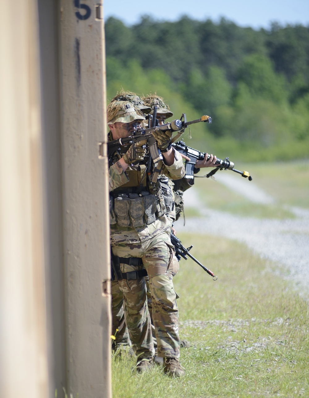 Special Forces Students Take Part in Basic Urban Combat Training