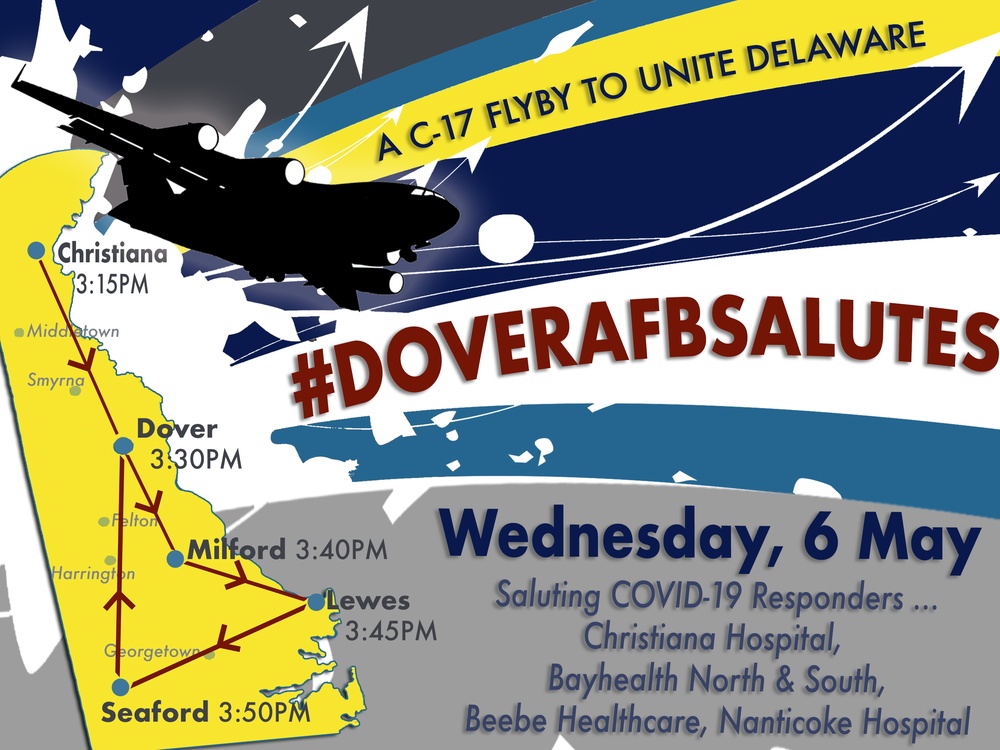Dover AFB Salutes COVID-19 Responders