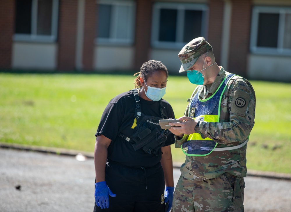 Task Force 31 Ensures Safety of Soldiers and Airmen Responding to Covid-19