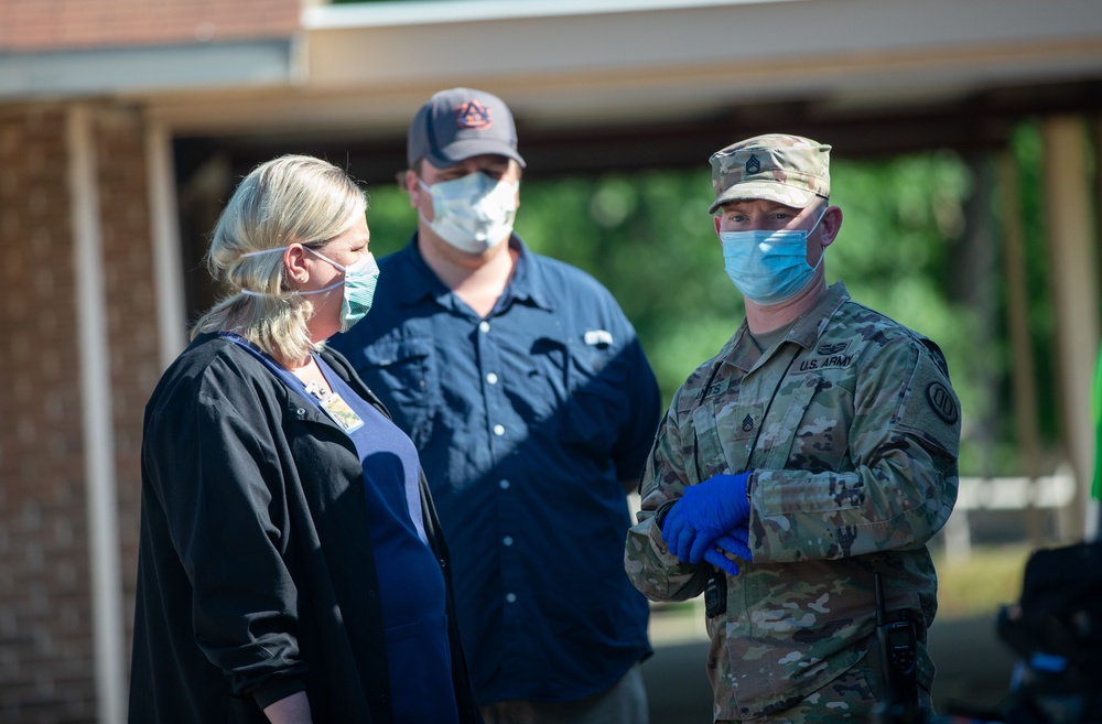 Task Force 31 Ensures Safety of Soldiers and Airmen Responding to Covid-19