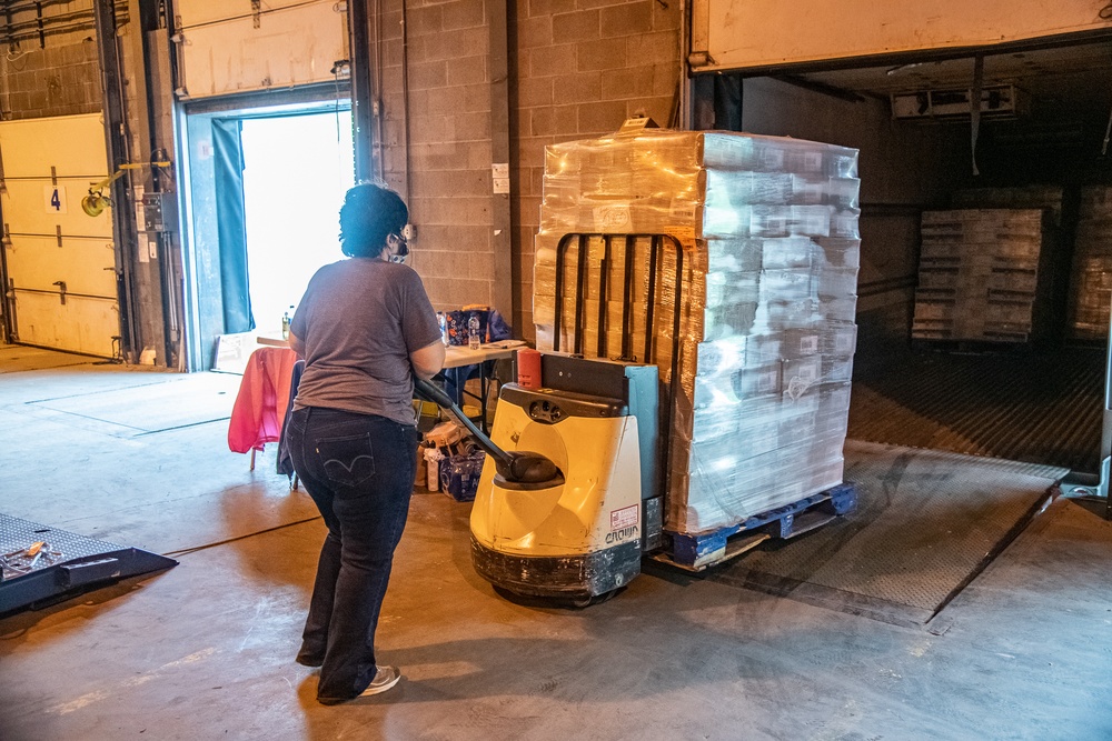 W.Va. Guard Assists with Establishment of Regional Food Distribution Center