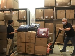 Exchange provides supplies to Red Cross for quarantined COVID-19 patients