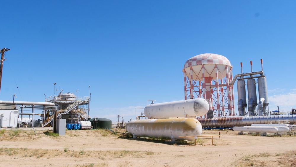 Edwards AFB Historic Rocket Test Stand 1C