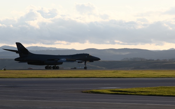 B-1s conduct Bomber Task Force mission in Baltic region