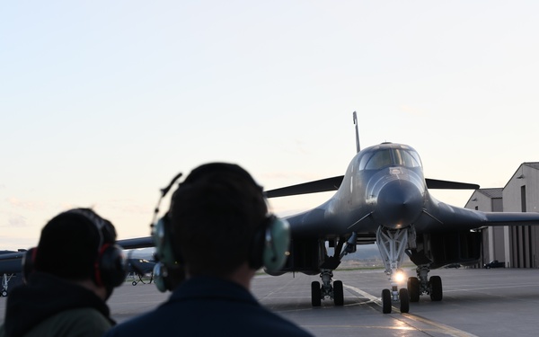 B-1s conduct Bomber Task Force mission in Baltic region