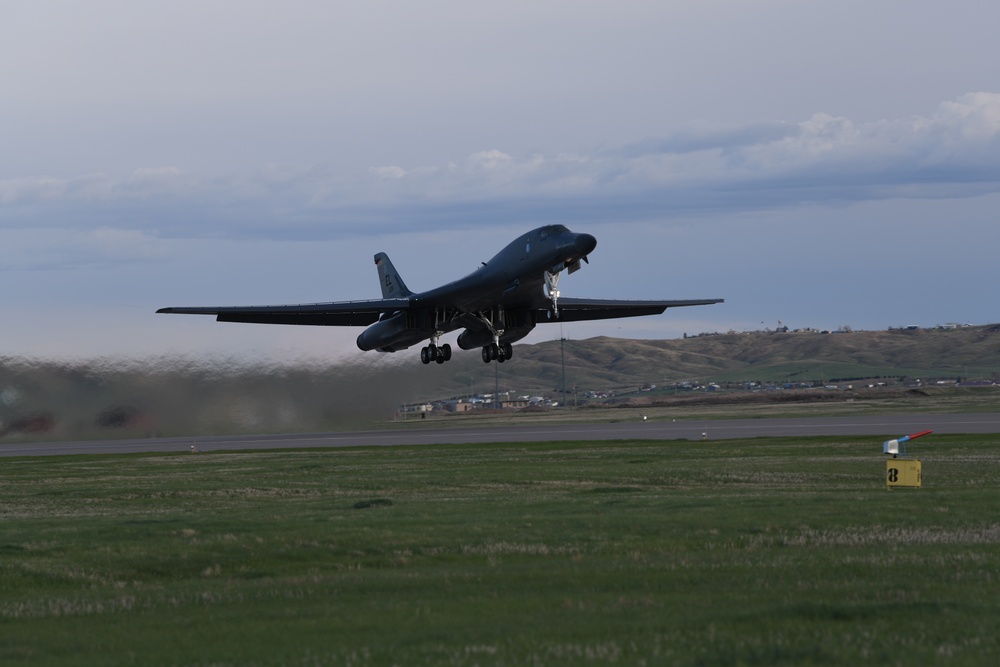 B-1s conduct Bomber Task Force mission in Baltic region