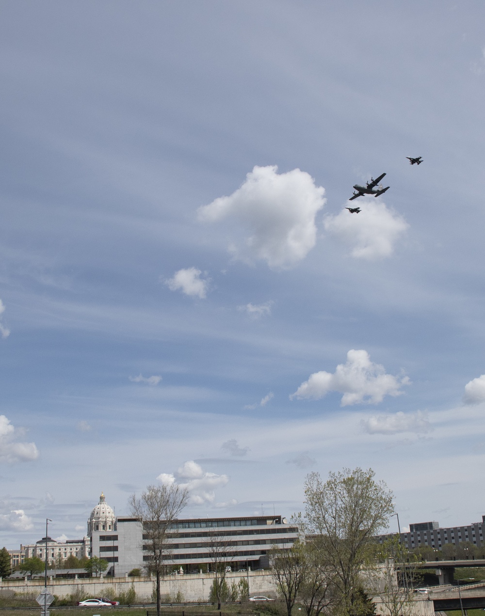 Operation American Resolve Minnesota flyovers