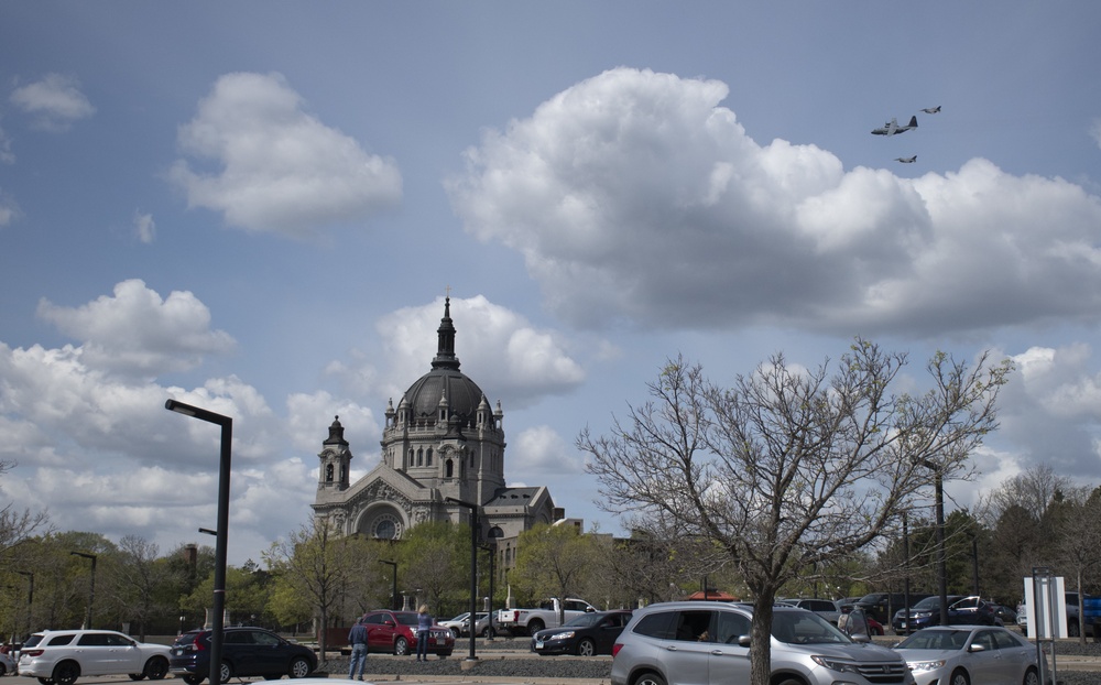 Operation American Resolve Minnesota flyovers