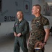 2nd MAW Commanding General and Sergeant Major visit MCAS New River