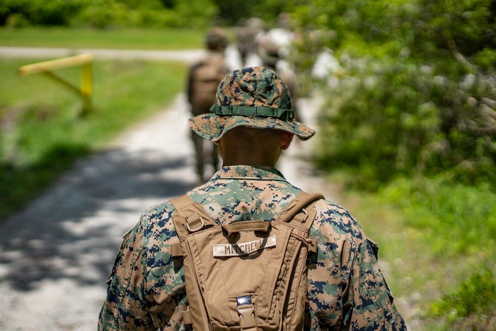 Task force Marines increase unit readiness through land navigation training at Camp Lejeune