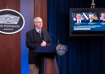 USTRANSCOM on the Global Household Goods Contract and moving in a COVID-19 environment briefing