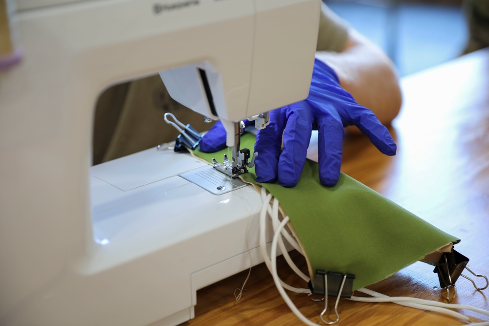 Hoosier citizen-soldiers trade in parachutes for sewing machines