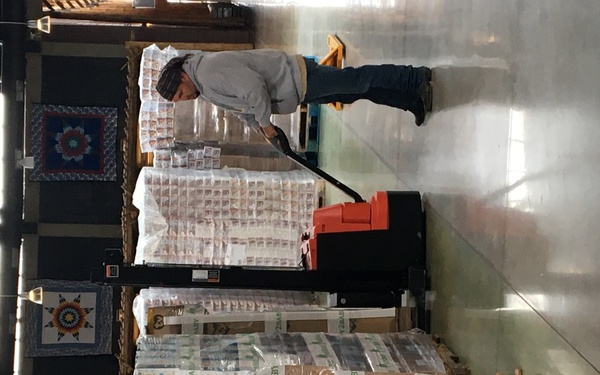 Baby Supplies Received by the Sisseton Wahpeton Oyate Tribe