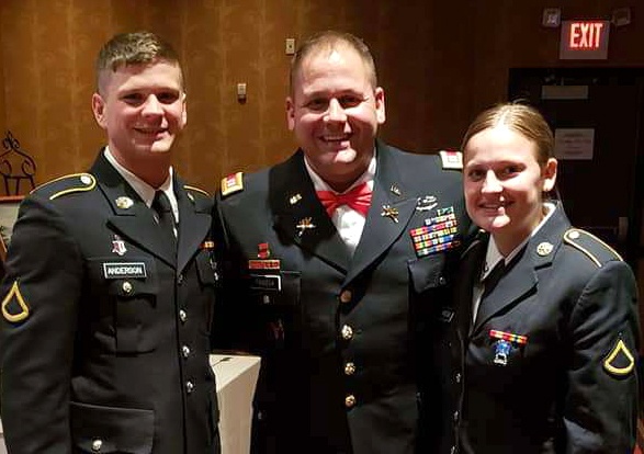 Family serves together in health care, Iowa Guard