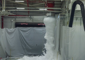 Dyess conducts high-expansion foam system test