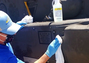 DLA helps Army keep aircraft sanitized during COVID-19