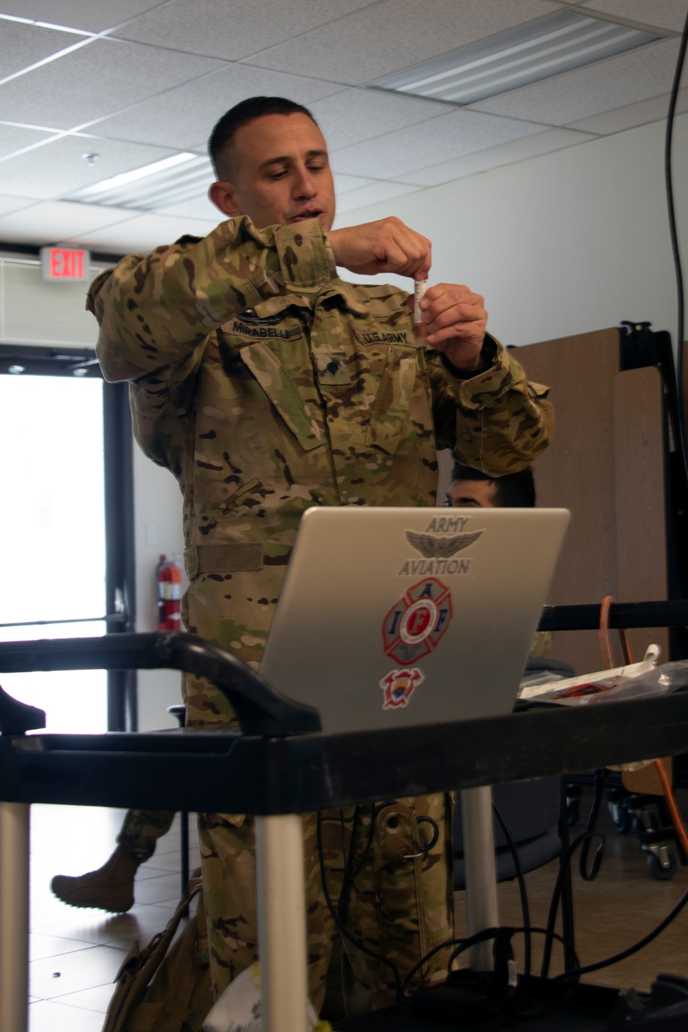 AZNG Personnel Prepare for COVID-19 Testing