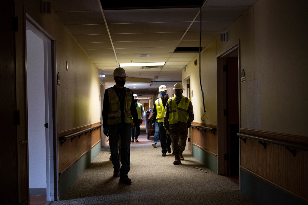 Alternate Care Site Construction Kickoff