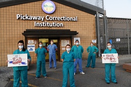 Ohio National Guard medical team augmenting staff at state prison