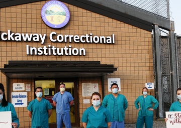 Ohio National Guard medical team augmenting staff at state prison