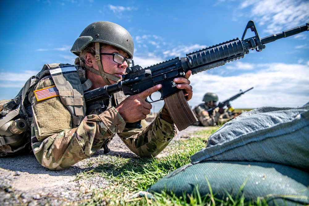 Fort Sill Trainees Conduct A Foot March and Marksmanship