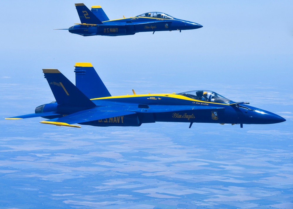 Blue Angels support America Strong in Texas and Louisiana