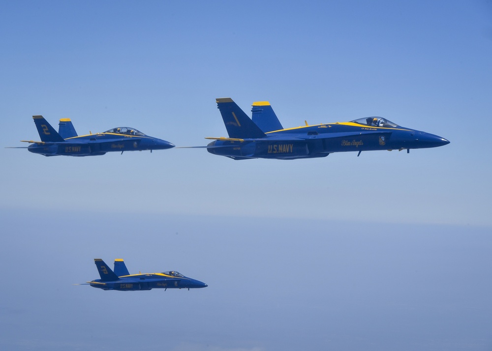 Blue Angels support America Strong in Texas and Louisiana