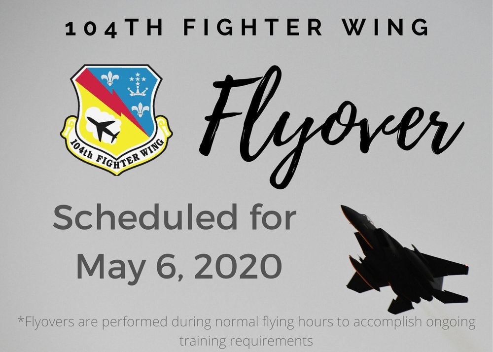 104th Fighter Wing F-15s flyover Massachusetts