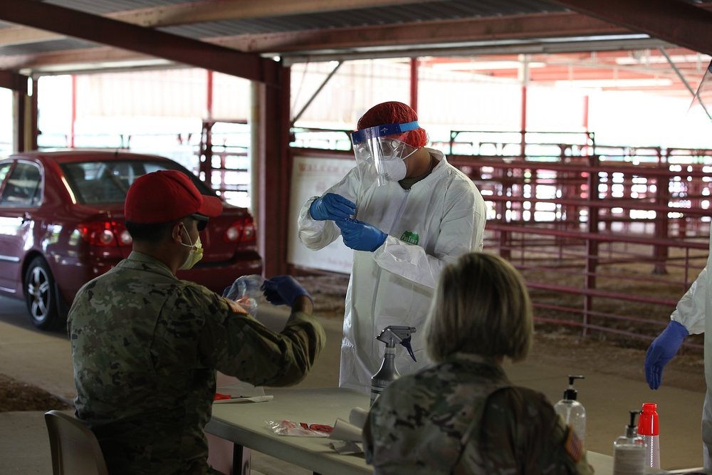 COVID-19 Testing at the Walker County Fairgrounds