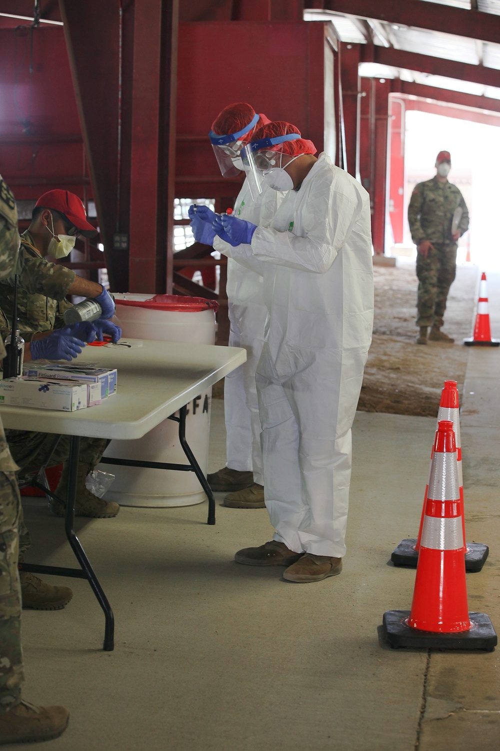 COVID-19 Testing at the Walker County Fairgrounds