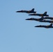 Blue Angels flyover New Orleans in support of frontline COVID-19 responders