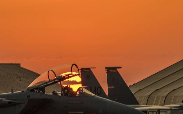 Flightline sunrise
