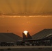 Flightline sunrise