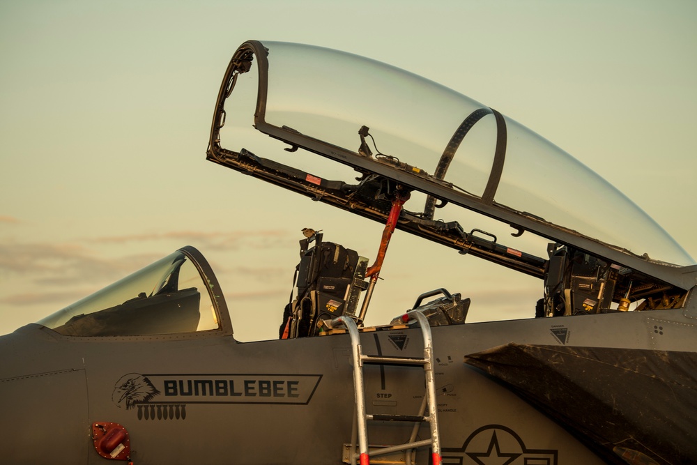 Flightline sunrise