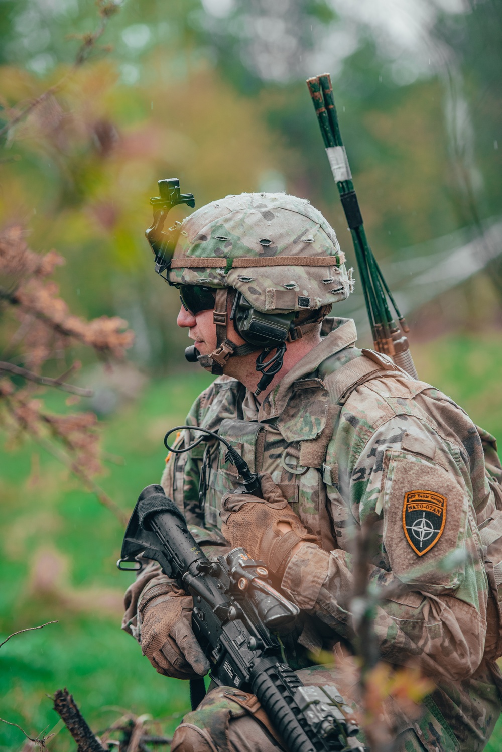 3/2CR Soldiers conduct squad live-fire exercise during eFP NATO BG-P