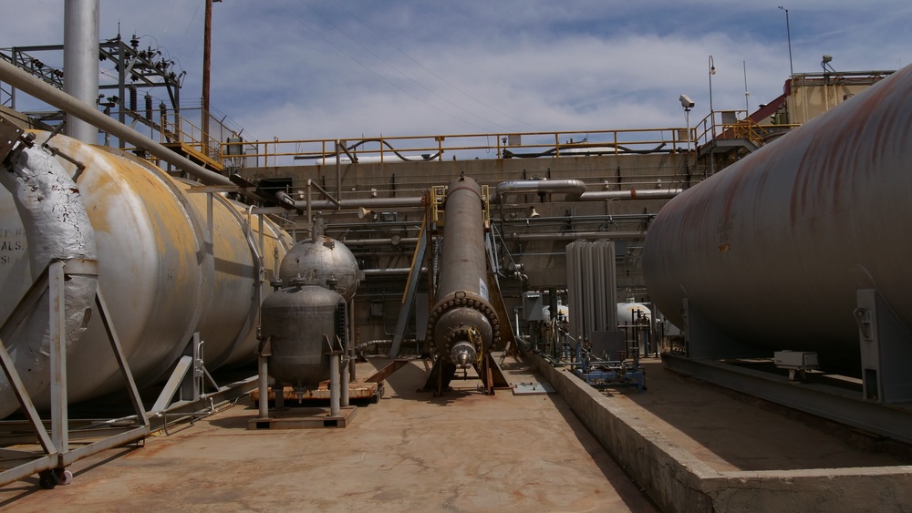 Edwards AFB Historic Rocket Test Stand