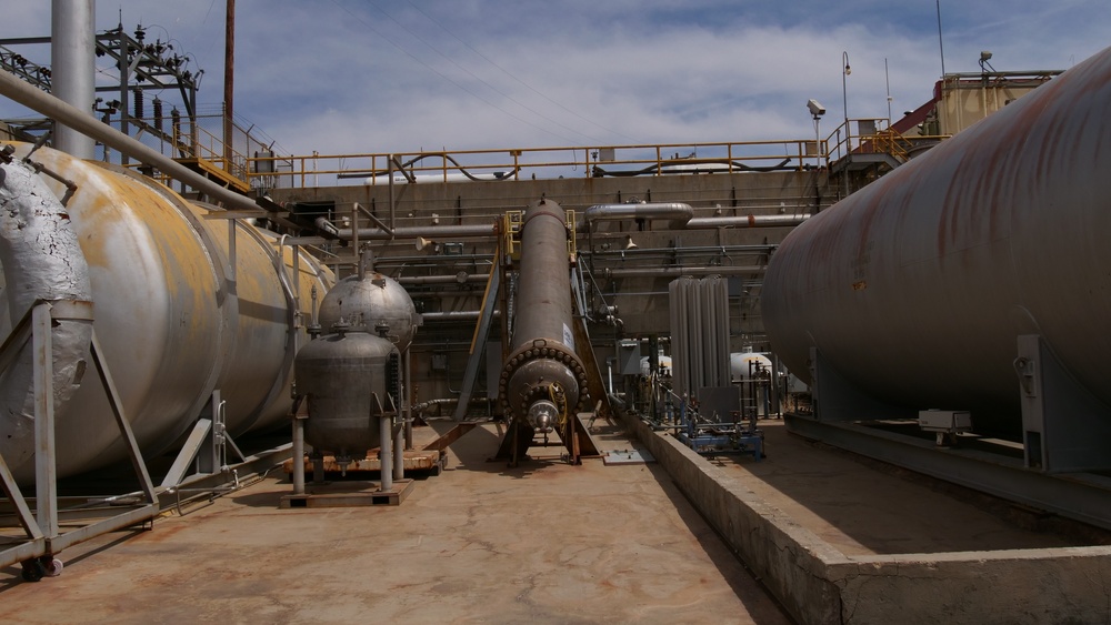 Edwards AFB Historic Rocket Test Stand