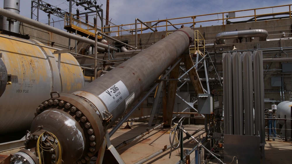 Edwards AFB Historic Rocket Test Stand