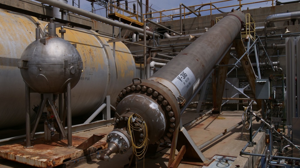 Edwards AFB Historic Rocket Test Stand