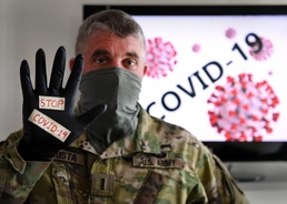 JTF 115: Soldier making safety second nature during COVID-19