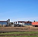 Building demolition for new construction at Fort McCoy