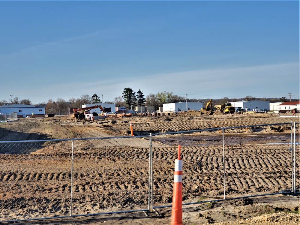 Construction of new barracks under way at Fort McCoy