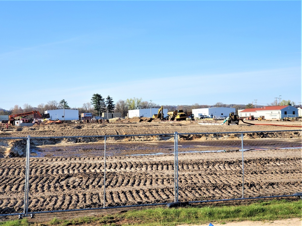 Construction of new barracks under way at Fort McCoy