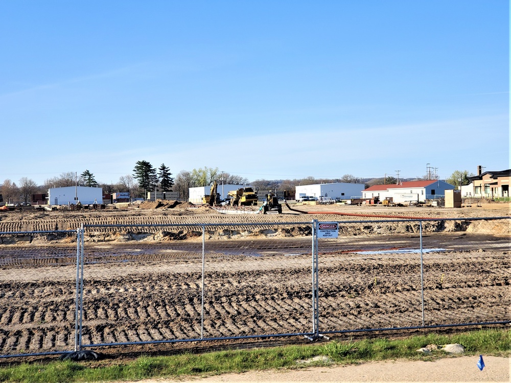 Construction of new barracks under way at Fort McCoy