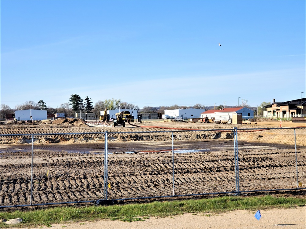 Construction of new barracks under way at Fort McCoy