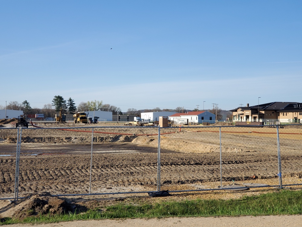 Construction of new barracks under way at Fort McCoy