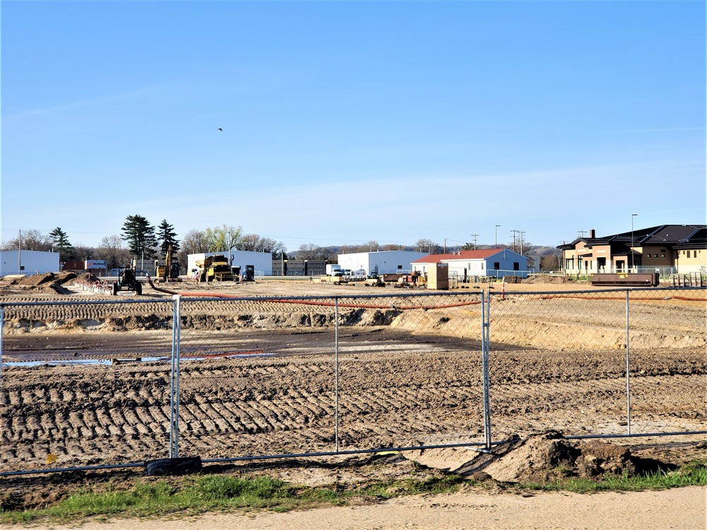 Construction of new barracks under way at Fort McCoy